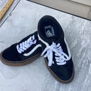 Vans Black/Gum Sole Rowan Ultra Cush Pro Skate Shoes size 7